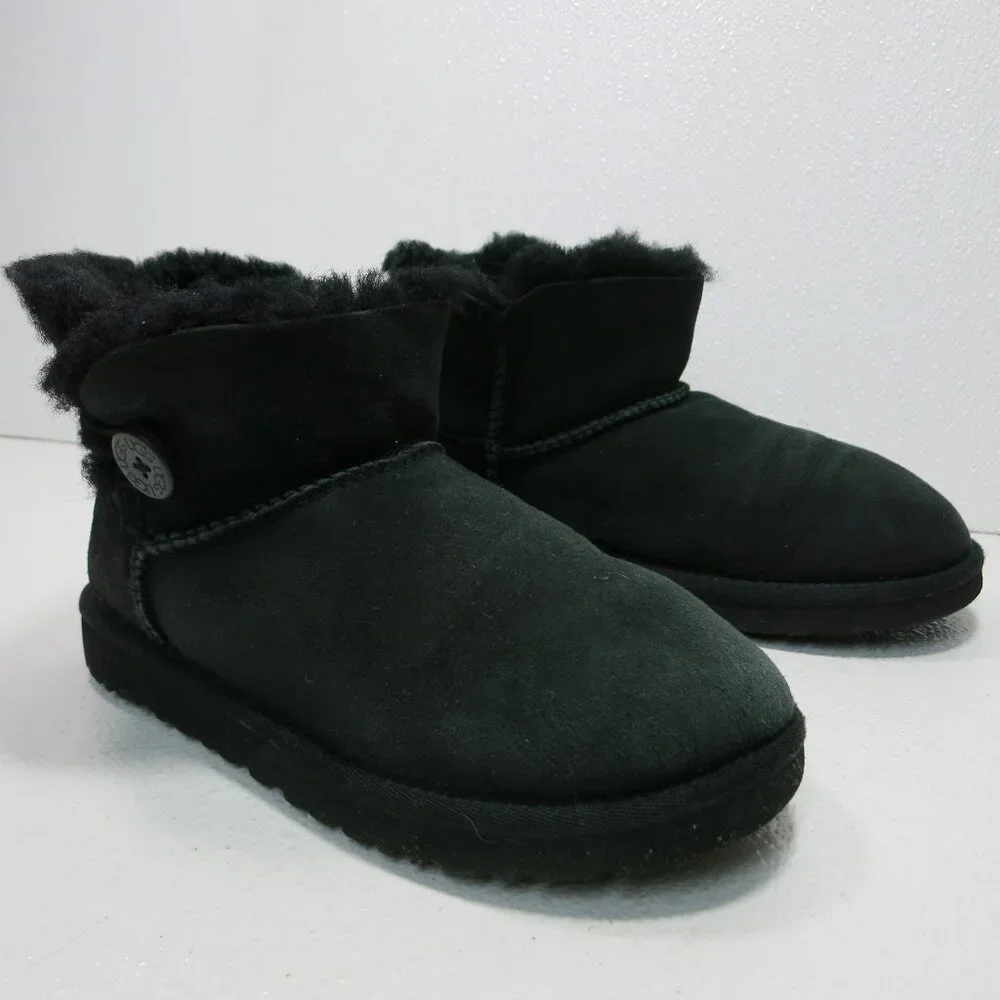 UGG #1000788 Bailey Bow Mini Boots Insulated Footwear Kid's Winter Shoes 4